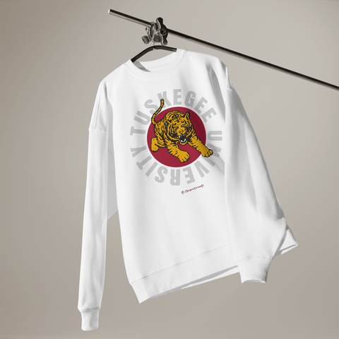Dungeon Forward - The Yard Elevated - Tuskegee University - Golden Tiger Country - Full Circle Extra Comfy Sweatshirt - DungeonForward