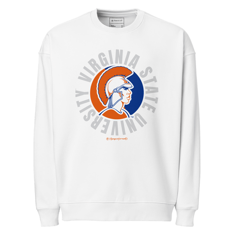 Dungeon Forward - The Yard Elevated - Virginia State University - Trojan Country - Full Circle Extra Comfy Sweatshirt - DungeonForward