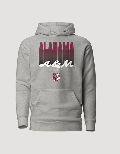 Dungeon Forward - The Yard Essentials - Alabama A&M University - Fade Hoodie - DungeonForward