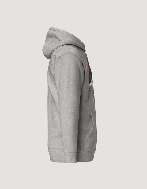 Dungeon Forward - The Yard Essentials - Alabama A&M University - Fade Hoodie - DungeonForward