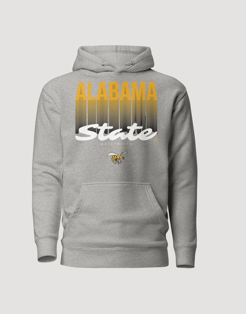 Dungeon Forward - The Yard Essentials - Alabama State University - Fade Hoodie - DungeonForward