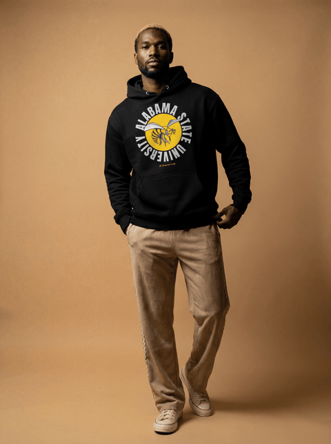 Dungeon Forward - The Yard Essentials - Alabama State University - Full Circle Hoodie - DungeonForward