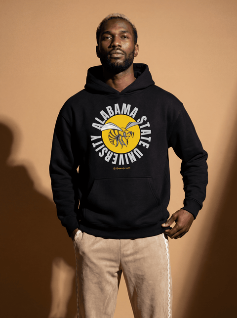 Dungeon Forward - The Yard Essentials - Alabama State University - Full Circle Hoodie - DungeonForward