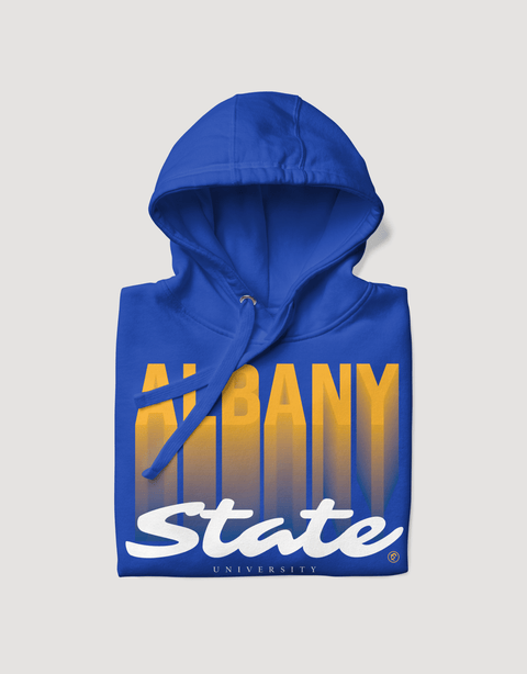Dungeon Forward - The Yard Essentials - Albany State University - Fade Hoodie - DungeonForward
