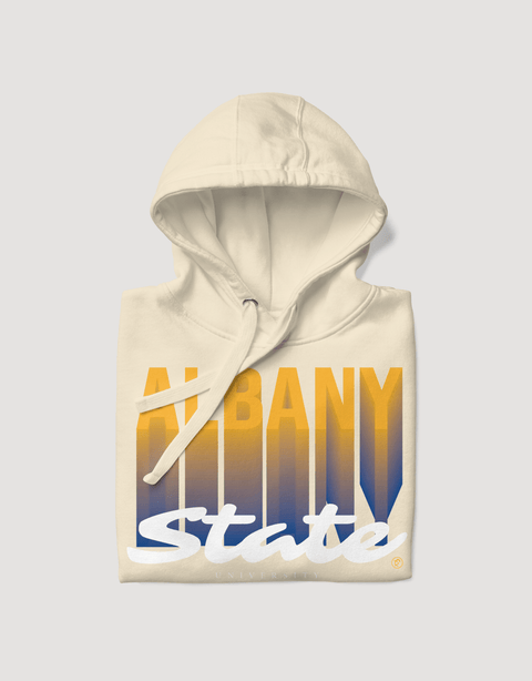 Dungeon Forward - The Yard Essentials - Albany State University - Fade Hoodie - DungeonForward