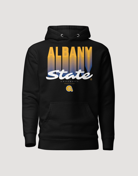 Dungeon Forward - The Yard Essentials - Albany State University - Fade Hoodie - DungeonForward