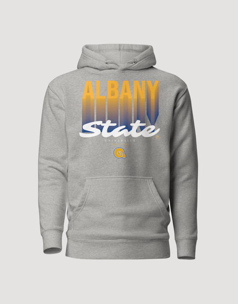 Dungeon Forward - The Yard Essentials - Albany State University - Fade Hoodie - DungeonForward