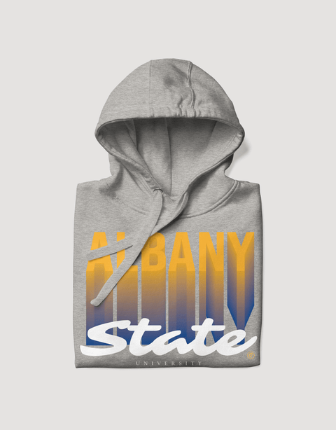 Dungeon Forward - The Yard Essentials - Albany State University - Fade Hoodie - DungeonForward