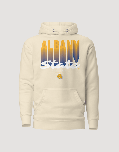 Dungeon Forward - The Yard Essentials - Albany State University - Fade Hoodie - DungeonForward