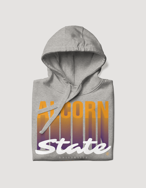 Dungeon Forward - The Yard Essentials - Alcorn State University - Fade Hoodie - DungeonForward