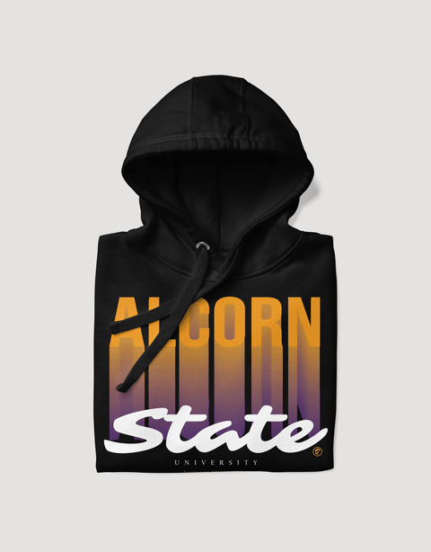 Dungeon Forward - The Yard Essentials - Alcorn State University - Fade Hoodie - DungeonForward