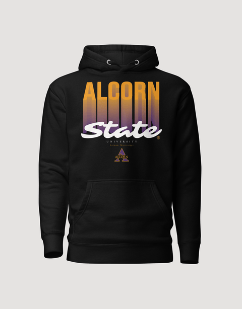 Dungeon Forward - The Yard Essentials - Alcorn State University - Fade Hoodie - DungeonForward