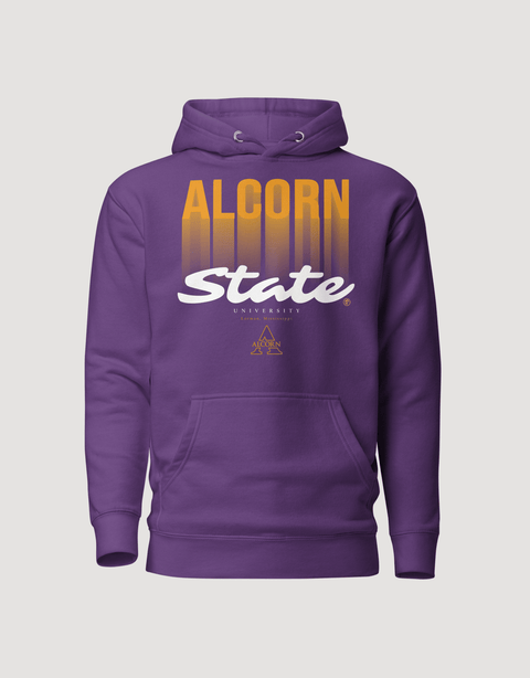 Dungeon Forward - The Yard Essentials - Alcorn State University - Fade Hoodie - DungeonForward