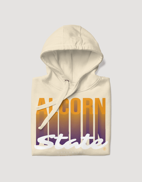 Dungeon Forward - The Yard Essentials - Alcorn State University - Fade Hoodie - DungeonForward