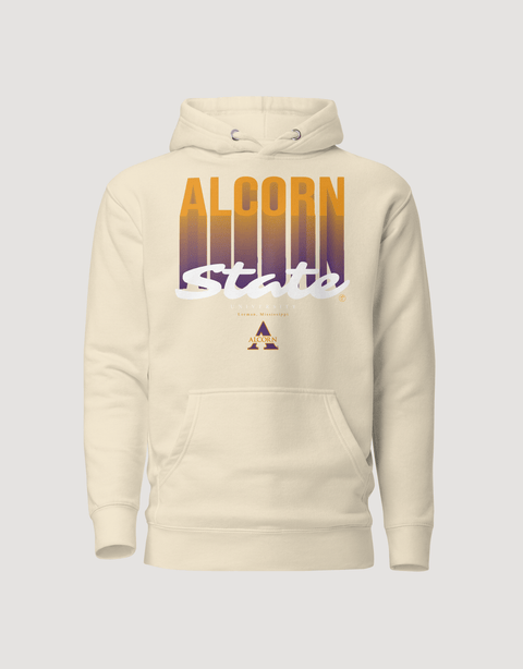 Dungeon Forward - The Yard Essentials - Alcorn State University - Fade Hoodie - DungeonForward
