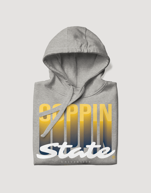 Dungeon Forward - The Yard Essentials - Coppin University - Fade Hoodie - DungeonForward