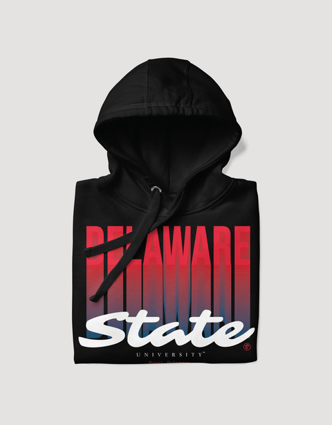 Dungeon Forward - The Yard Essentials - Delaware State University - Fade Hoodie - DungeonForward