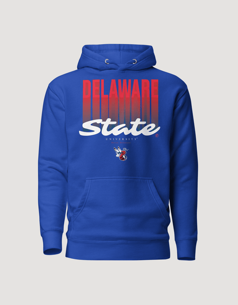 Dungeon Forward - The Yard Essentials - Delaware State University - Fade Hoodie - DungeonForward