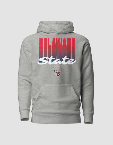 Dungeon Forward - The Yard Essentials - Delaware State University - Fade Hoodie - DungeonForward