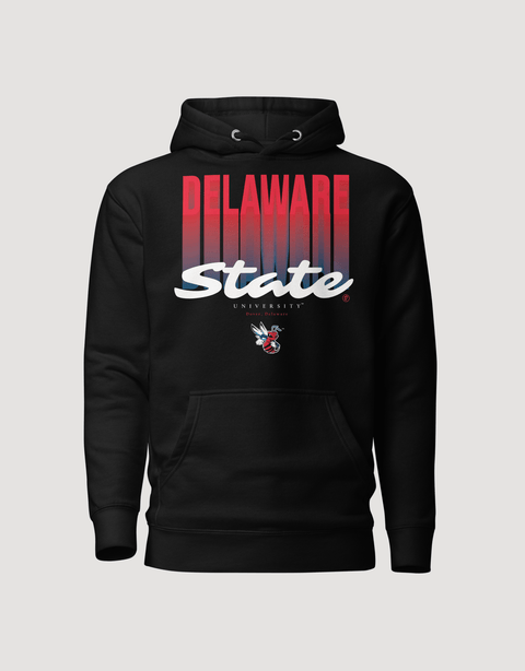 Dungeon Forward - The Yard Essentials - Delaware State University - Fade Hoodie - DungeonForward