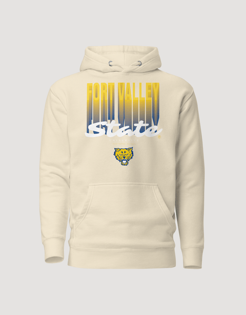 Dungeon Forward - The Yard Essentials - Fort Valley State University - Fade Hoodie - DungeonForward
