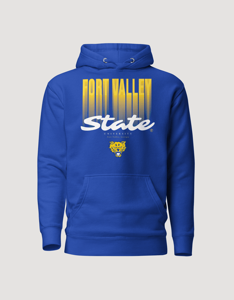 Dungeon Forward - The Yard Essentials - Fort Valley State University - Fade Hoodie - DungeonForward