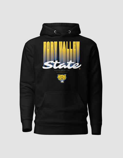 Dungeon Forward - The Yard Essentials - Fort Valley State University - Fade Hoodie - DungeonForward