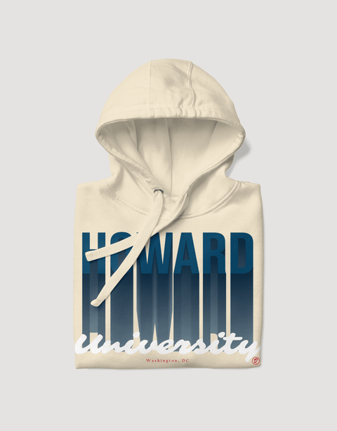 Dungeon Forward - The Yard Essentials - Howard University - Fade Hoodie - DungeonForward