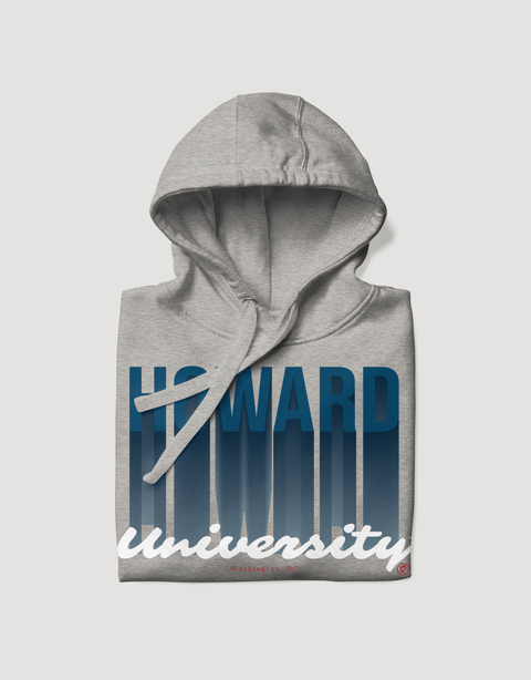 Dungeon Forward - The Yard Essentials - Howard University - Fade Hoodie - DungeonForward