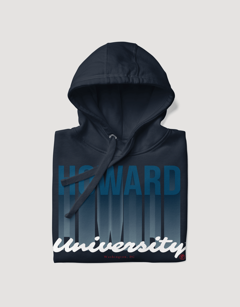 Dungeon Forward - The Yard Essentials - Howard University - Fade Hoodie - DungeonForward