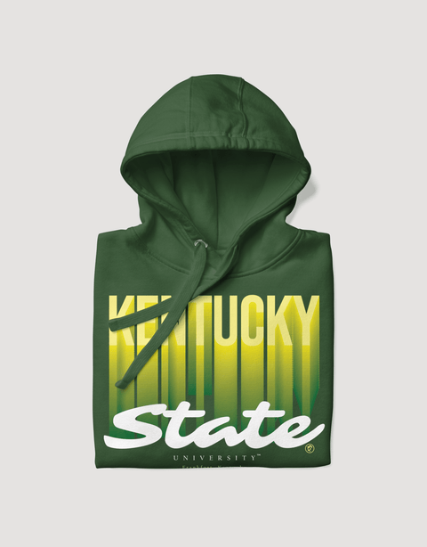 Dungeon Forward - The Yard Essentials - Kentucky State University - Fade Hoodie - DungeonForward