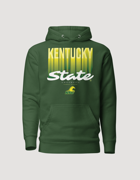 Dungeon Forward - The Yard Essentials - Kentucky State University - Fade Hoodie - DungeonForward