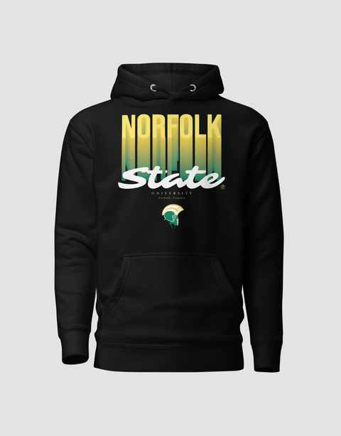 Dungeon Forward - The Yard Essentials - Norfolk State University - Fade Hoodie - DungeonForward