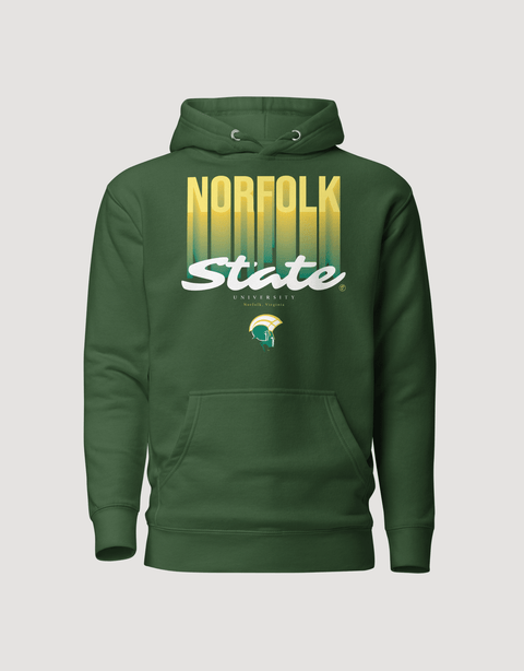 Dungeon Forward - The Yard Essentials - Norfolk State University - Fade Hoodie - DungeonForward