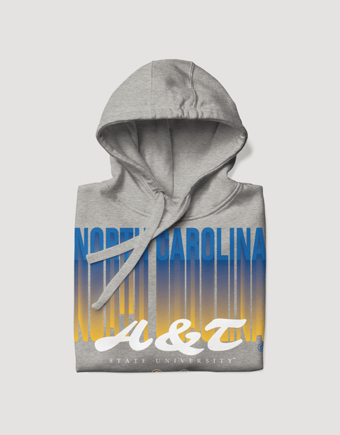 Dungeon Forward - The Yard Essentials - North Carolina A&T - Fade Hoodie - DungeonForward