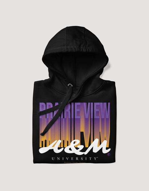 Dungeon Forward - The Yard Essentials - Prairie View A&M University - Fade Hoodie - DungeonForward