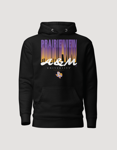 Dungeon Forward - The Yard Essentials - Prairie View A&M University - Fade Hoodie - DungeonForward