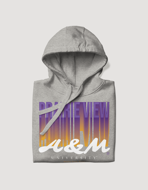 Dungeon Forward - The Yard Essentials - Prairie View A&M University - Fade Hoodie - DungeonForward