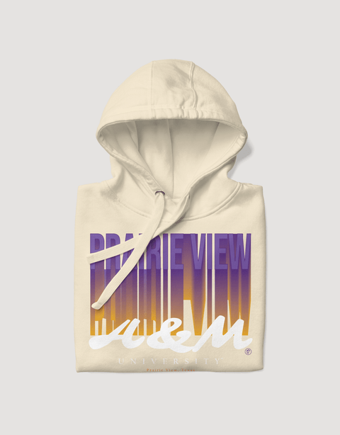 Dungeon Forward - The Yard Essentials - Prairie View A&M University - Fade Hoodie - DungeonForward