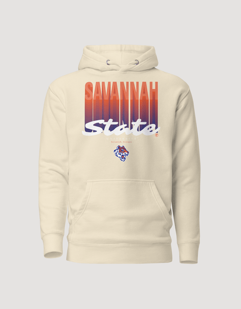 Dungeon Forward - The Yard Essentials - Savannah State University - Fade Hoodie - DungeonForward