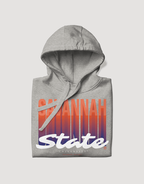 Dungeon Forward - The Yard Essentials - Savannah State University - Fade Hoodie - DungeonForward