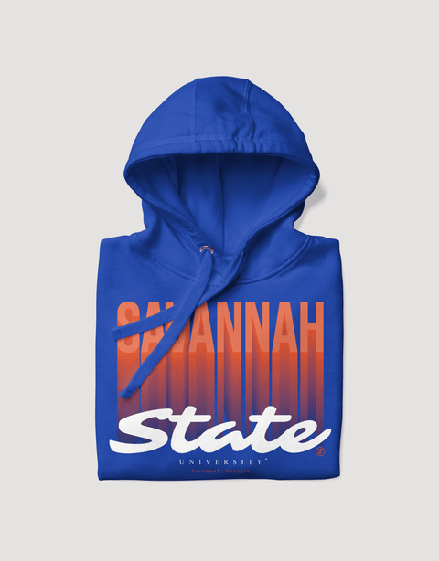 Dungeon Forward - The Yard Essentials - Savannah State University - Fade Hoodie - DungeonForward
