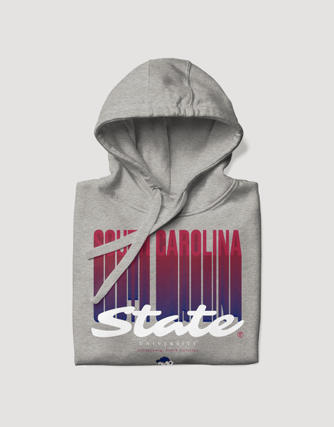 Dungeon Forward - The Yard Essentials - South Carolina State University - Fade Hoodie - DungeonForward