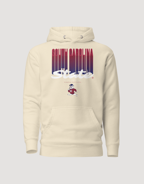 Dungeon Forward - The Yard Essentials - South Carolina State University - Fade Hoodie - DungeonForward