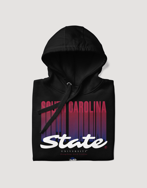 Dungeon Forward - The Yard Essentials - South Carolina State University - Fade Hoodie - DungeonForward