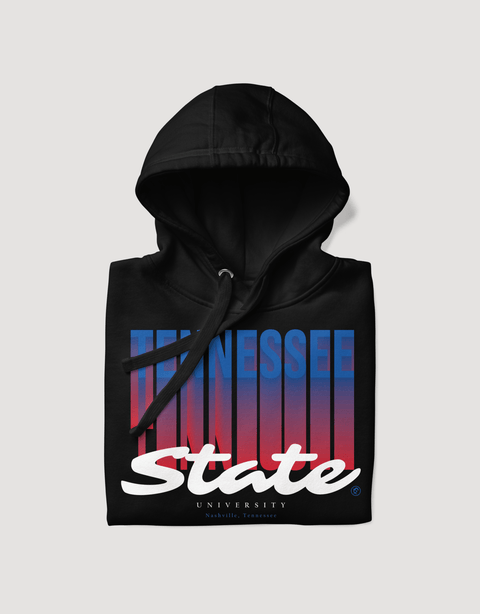 Dungeon Forward - The Yard Essentials - Tennessee State University - Fade Hoodie - DungeonForward