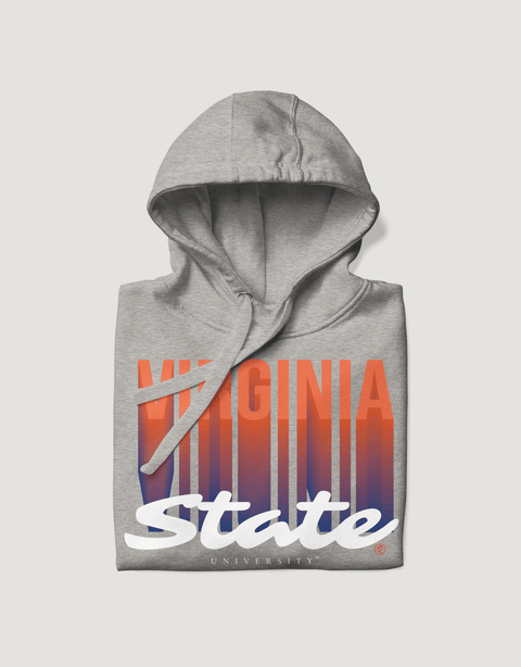Dungeon Forward - The Yard Essentials - Virginia State University - Fade Hoodie - DungeonForward