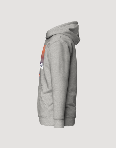 Dungeon Forward - The Yard Essentials - Virginia State University - Fade Hoodie - DungeonForward