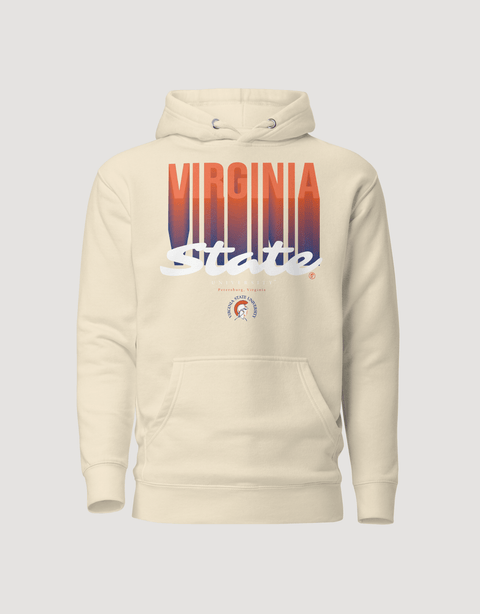 Dungeon Forward - The Yard Essentials - Virginia State University - Fade Hoodie - DungeonForward