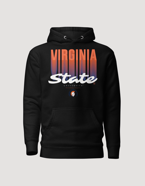 Dungeon Forward - The Yard Essentials - Virginia State University - Fade Hoodie - DungeonForward